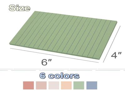 Retro Horizontal Line Sticky Notes Large Notepad Simple Sticky Note Paper Can Stick Morandi N Times Customized Logo